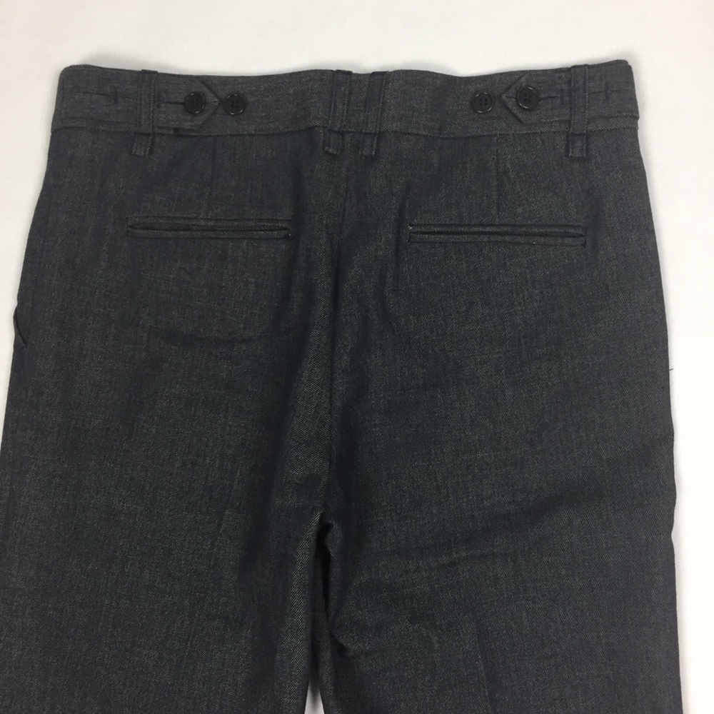 BCBGMaxAzria Blue Denim Carla Slim Flare Trouser - Picture 4 of 8
